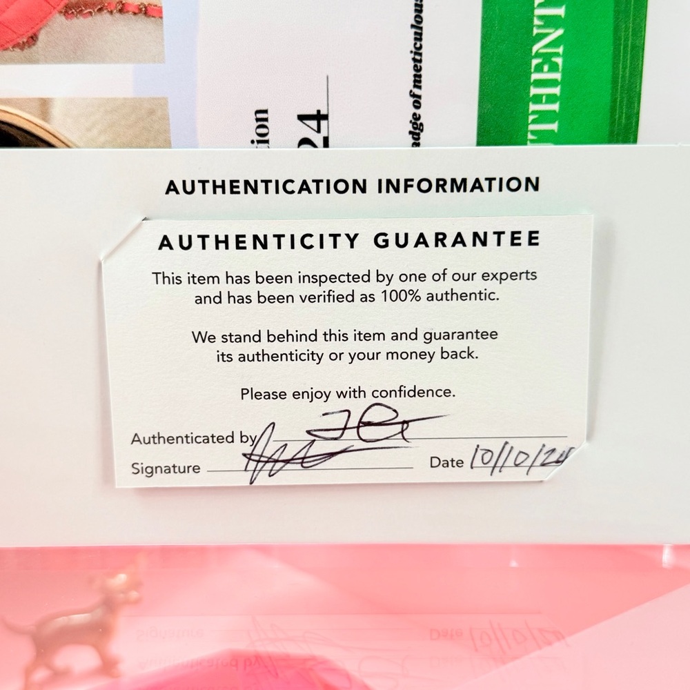 NEW Chanel Pink Heart Vanity Bag 22S Collection Lambskin Authentic Luxury Purse - Picture 9 of 10